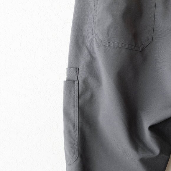 Maevn Men’s Pewter Gray Cargo Scrub Pants | Size L | Style 5891 - Picture 12 of 13